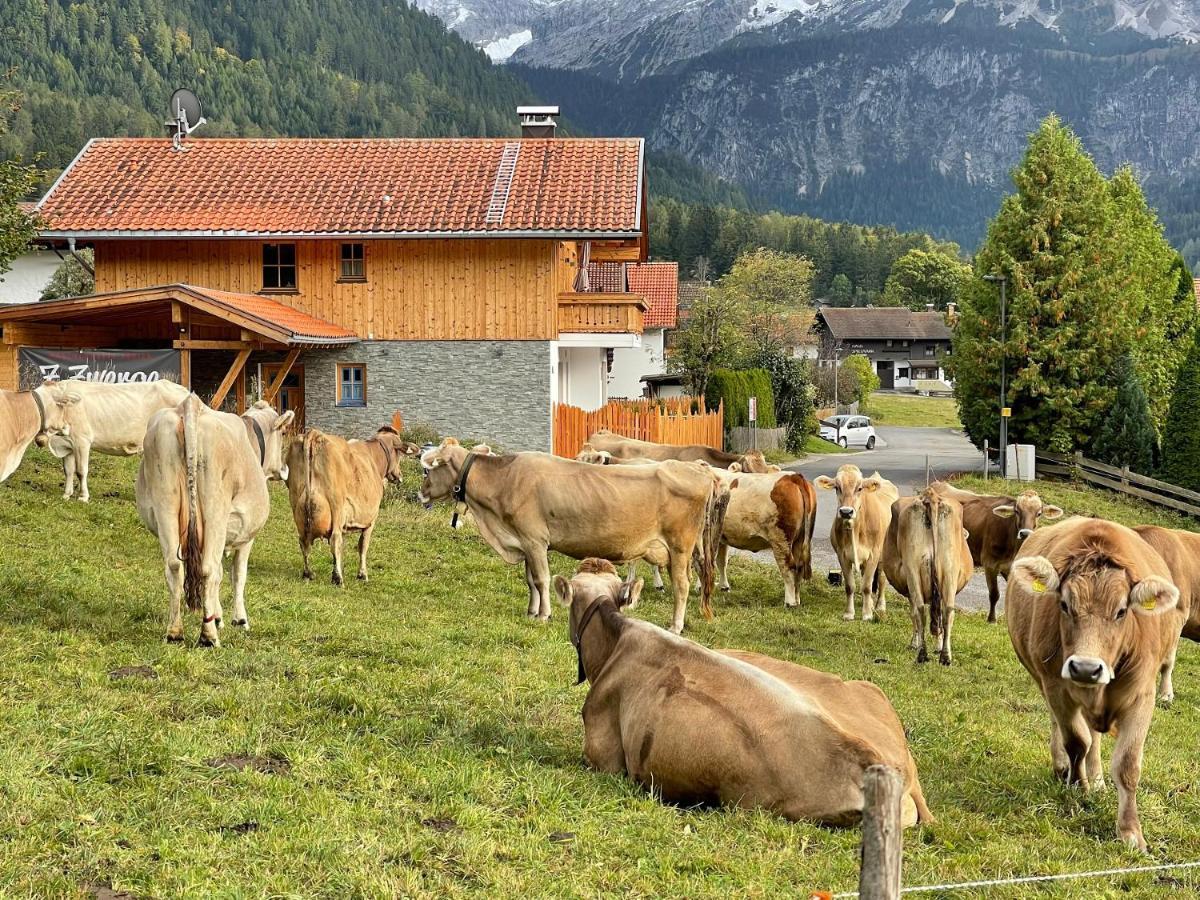 Haus Sieben Zwerge Lägenhet Ehrwald Exteriör bild